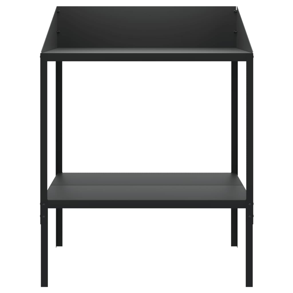 Vidaxx Pflanzenständer 75,5x54,5x100 cm verzinkter Stahl Anthrazit