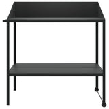 Vidaxxl-Pflanzenständer 100 x 54,5 x 100 cm, verzinkter Stahl, Farbe Anthrazit