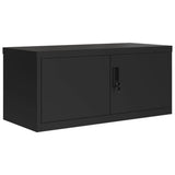 Vidaxl archiefkast 90x40x40 cm staal zwart