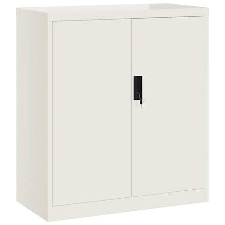 Vidaxl archiefkast 79x40x90 cm staal wit