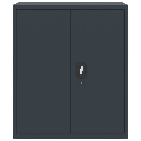Vidaxl archiefkast 90x40x105 cm staal antracietkleurig