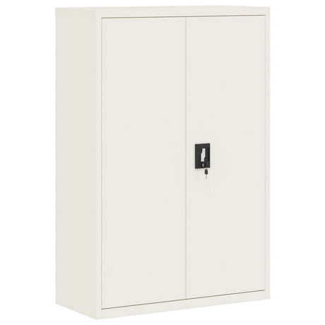Vidaxl archiefkast 90x40x140 cm staal wit