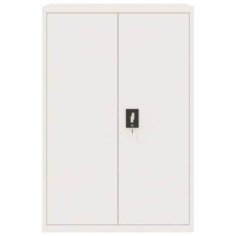 Vidaxl archiefkast 90x40x140 cm staal wit