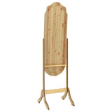 Vidaxx-Spiegel freistehend 45,5 x 47,5 x 160 cm, fertiges Holz