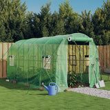 VidaXL Gartengewächshaus mit Stahlrahmen 8 m² 4x2x2 m