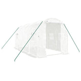 VidaXL Gartengewächshaus mit Stahlrahmen 8 m² 4x2x2 m