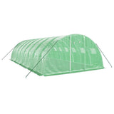 VidaXL Gartengewächshaus mit Stahlrahmen 32 m² 8x4x2 m grün