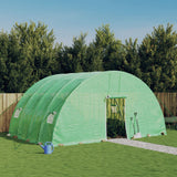 VidaXL Gartengewächshaus mit Stahlrahmen 24 m² 6x4x2,85 m grün
