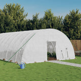 VidaXL Gartengewächshaus mit Stahlrahmen 72 m² 12x6x2,85 m weiß