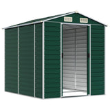 VidaXL Gartenhaus 191x215x198 cm verzinkter Stahl grün