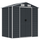 VidaXL Gartenhaus 191x130x198 cm verzinkter Stahl Anthrazit