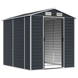 VidaXL Gartenhaus 191x215x198 cm verzinkter Stahl Anthrazit