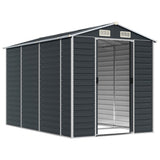VidaXL Gartenhaus 191x300x198 cm verzinkter Stahl Anthrazit