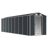 VidaXL Gartenhaus 191x725x198 cm verzinkter Stahl Anthrazit
