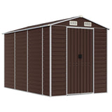 VidaXL Gartenhaus 191x300x198 cm verzinkter Stahl braun