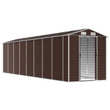 VidaXL Gartenhaus 191x725x198 cm verzinkter Stahl braun