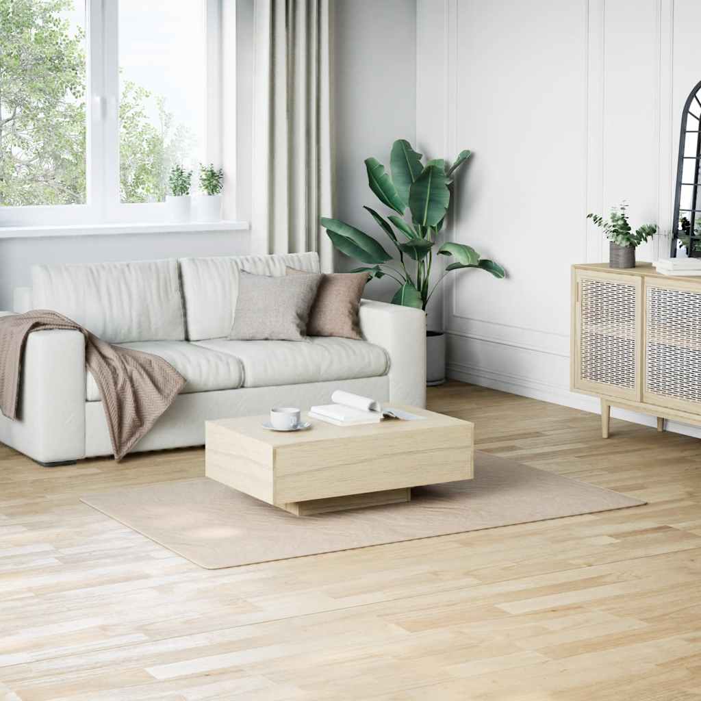 Vidaxl vloerkleed shaggy beige 120x183 cm polyester
