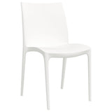 Vidaxl tuinstoelen 2 st 50x46x80 cm polypropeen wit