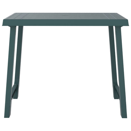 Vidaxl campingtafel hout-look 79x56x64 cm pp groen