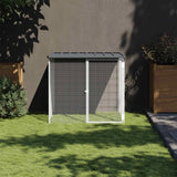 Vidaxx Hühnerstall mit Dach 103x98x90 cm verzinkter Stahl Anthrazit