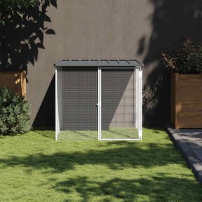 Vidaxx Hühnerstall mit Dach 103x98x90 cm verzinkter Stahl Anthrazit