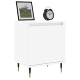 Vidaxl nachtkastjes 2 st 40x30x50 cm bewerkt hout wit