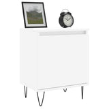 Vidaxl nachtkastjes 2 st 40x30x50 cm bewerkt hout wit