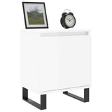 Vidaxl nachtkastjes 2 st 40x30x50 cm bewerkt hout wit