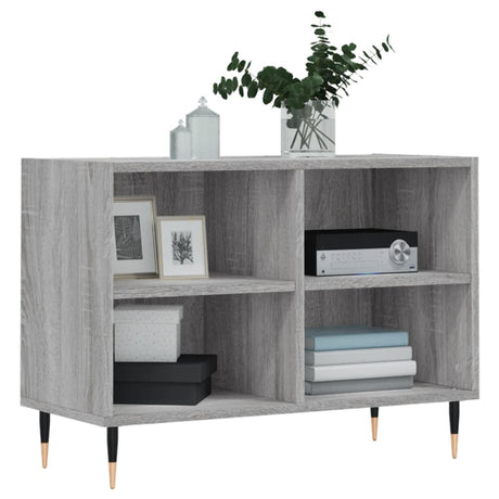 Vidaxl tv-meubel 69,5x30x50 cm bewerkt hout grijs sonoma eikenkleurig