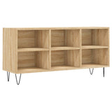 Vidaxl tv-meubel 103,5x30x50 cm bewerkt hout sonoma eikenkleurig
