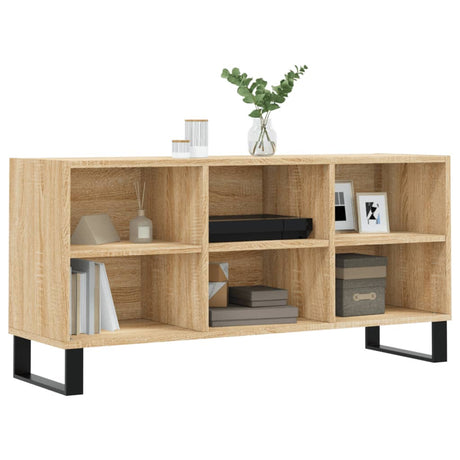 Vidaxl tv-meubel 103,5x30x50 cm bewerkt hout sonoma eikenkleurig