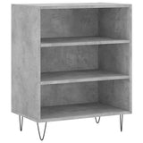Vidaxl dressoir 57x35x70 cm bewerkt hout betongrijs