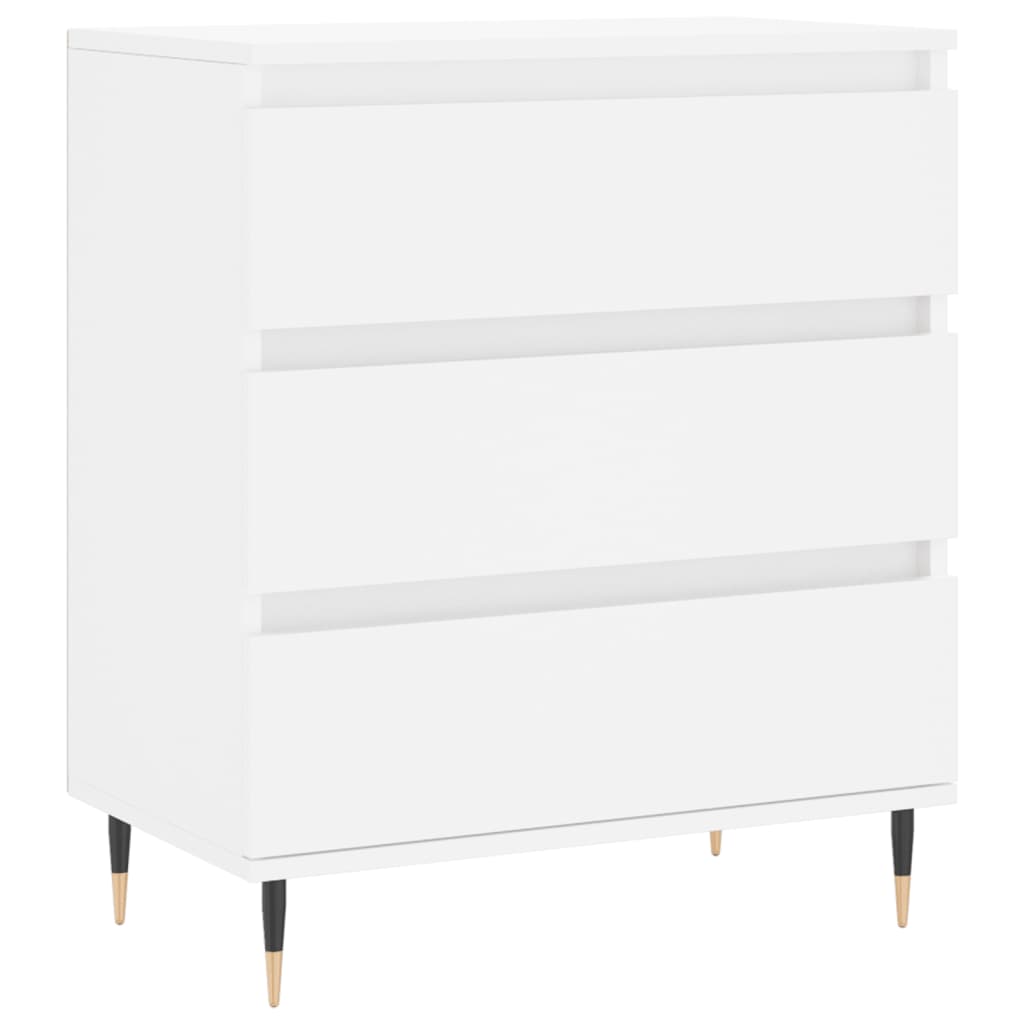 Vidaxl dressoir 60x35x70 cm bewerkt hout wit