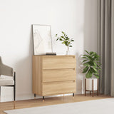 Vidaxl dressoir 60x35x70 cm bewerkt hout sonoma eikenkleurig