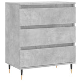 Vidaxl dressoir 60x35x70 cm bewerkt hout betongrijs