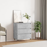 Vidaxl dressoir 60x35x70 cm bewerkt hout betongrijs