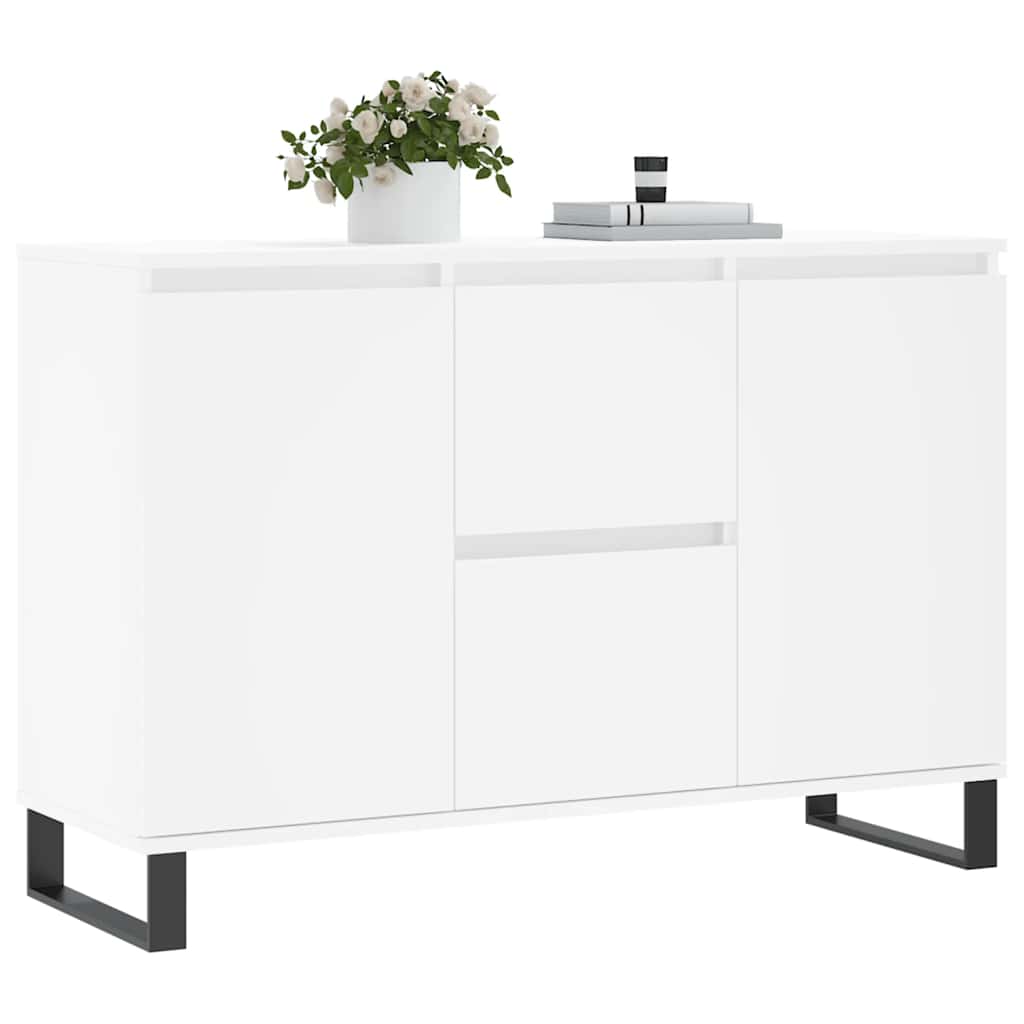 Vidaxl dressoir 101,5x35x70 cm bewerkt hout wit