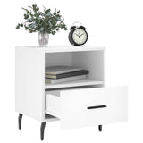 Vidaxl nachtkastjes 2 st 40x35x47,5 cm bewerkt hout wit