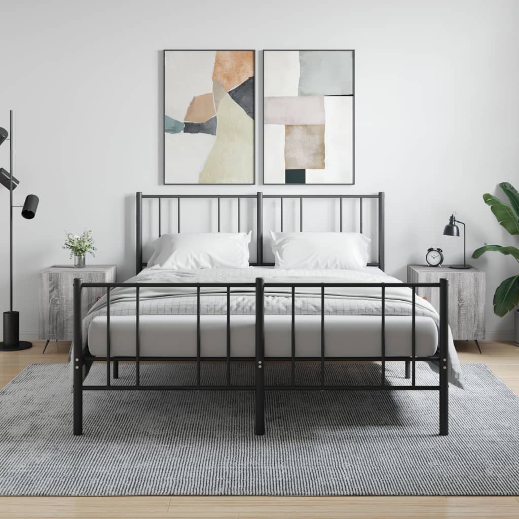 Vidaxl nachtkastjes 2 st 40x40x50 cm bewerkt hout grijs sonoma eiken