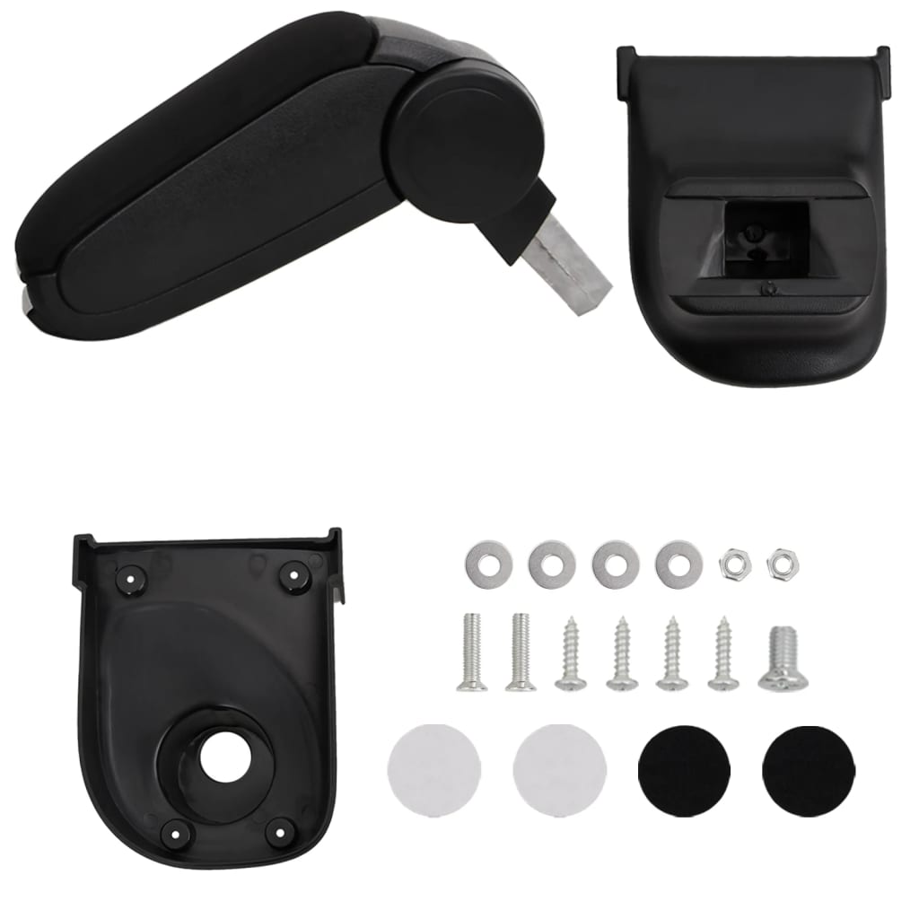 Vidaxx Armlehne 15x35x (30-47) cm ABS schwarz