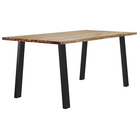 Vidaxl eettafel 150x90x75 cm massief acaciahout