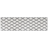 Vidaxx wendbarer Outdoor-Teppich 80x250 cm grau und weiß