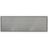VidaXL Wendbarer Outdoor-Teppich 80x250 cm Grau und Weiß