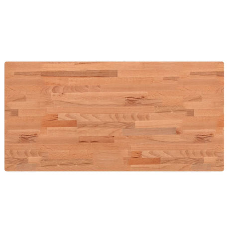 Vidaxl tafelblad rechthoekig 80x40x1,5 cm massief beukenhout