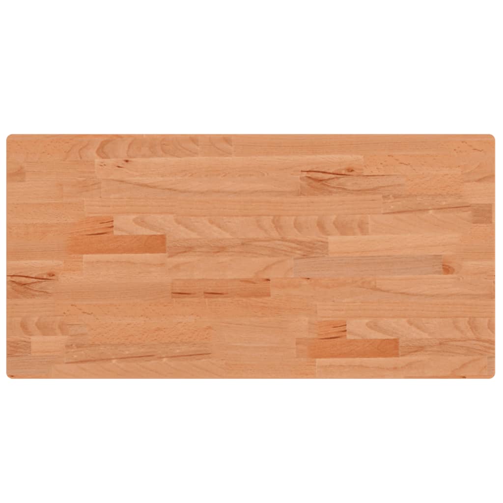 Vidaxl tafelblad rechthoekig 80x40x2,5 cm massief beukenhout
