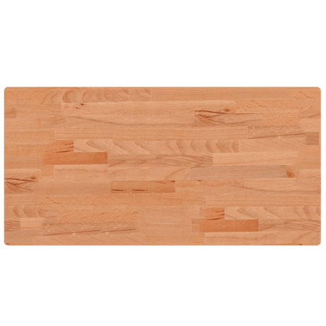 Vidaxl tafelblad rechthoekig 80x40x2,5 cm massief beukenhout