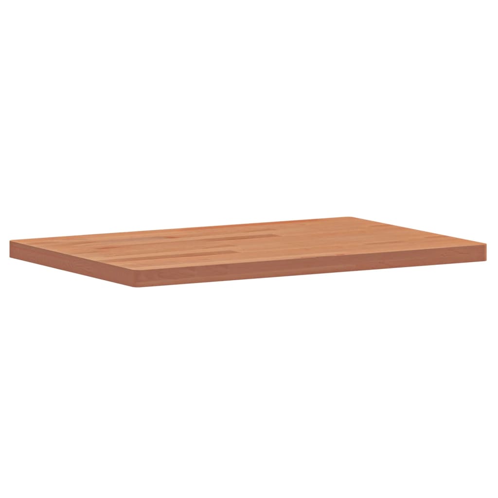 Vidaxl tafelblad rechthoekig 60x40x2,5 cm massief beukenhout