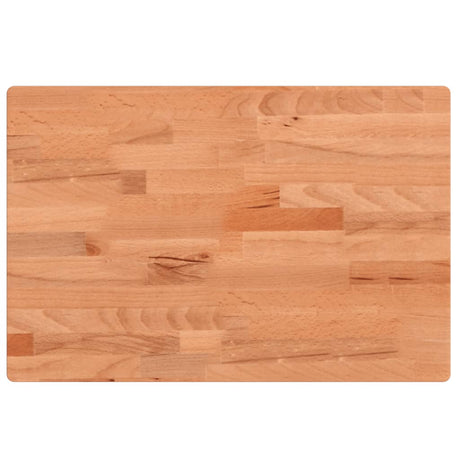Vidaxl tafelblad rechthoekig 80x40x4 cm massief beukenhout