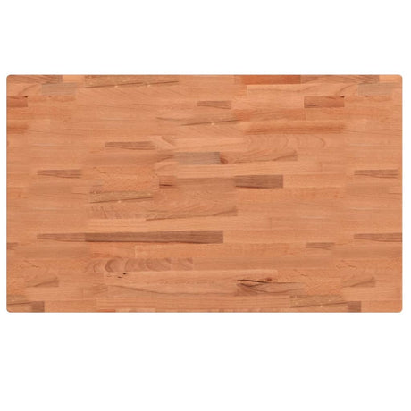 Vidaxl tafelblad rechthoekig 100x60x4 cm massief beukenhout