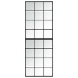 VidaXL Wandspiegel 2 Stk. 80x60 cm Metall schwarz